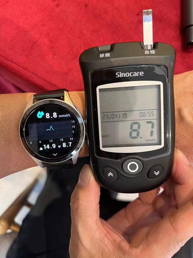 亲测舒糖手表精准度真实分享测评加班熬夜血糖高？IT项目经理(图2)